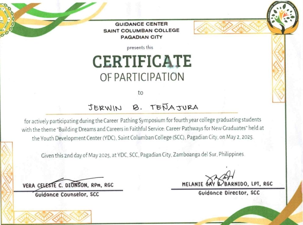 Carreer Pathing Cert